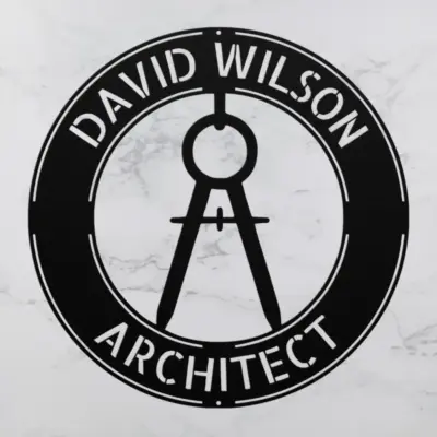Personalized Architect Metal Sign